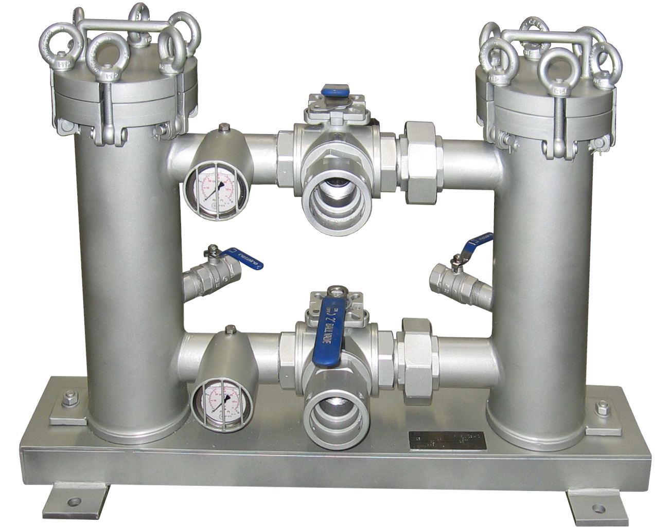 Filtr rewersyjny rurowy wody przemysłowej typu EFRRM
