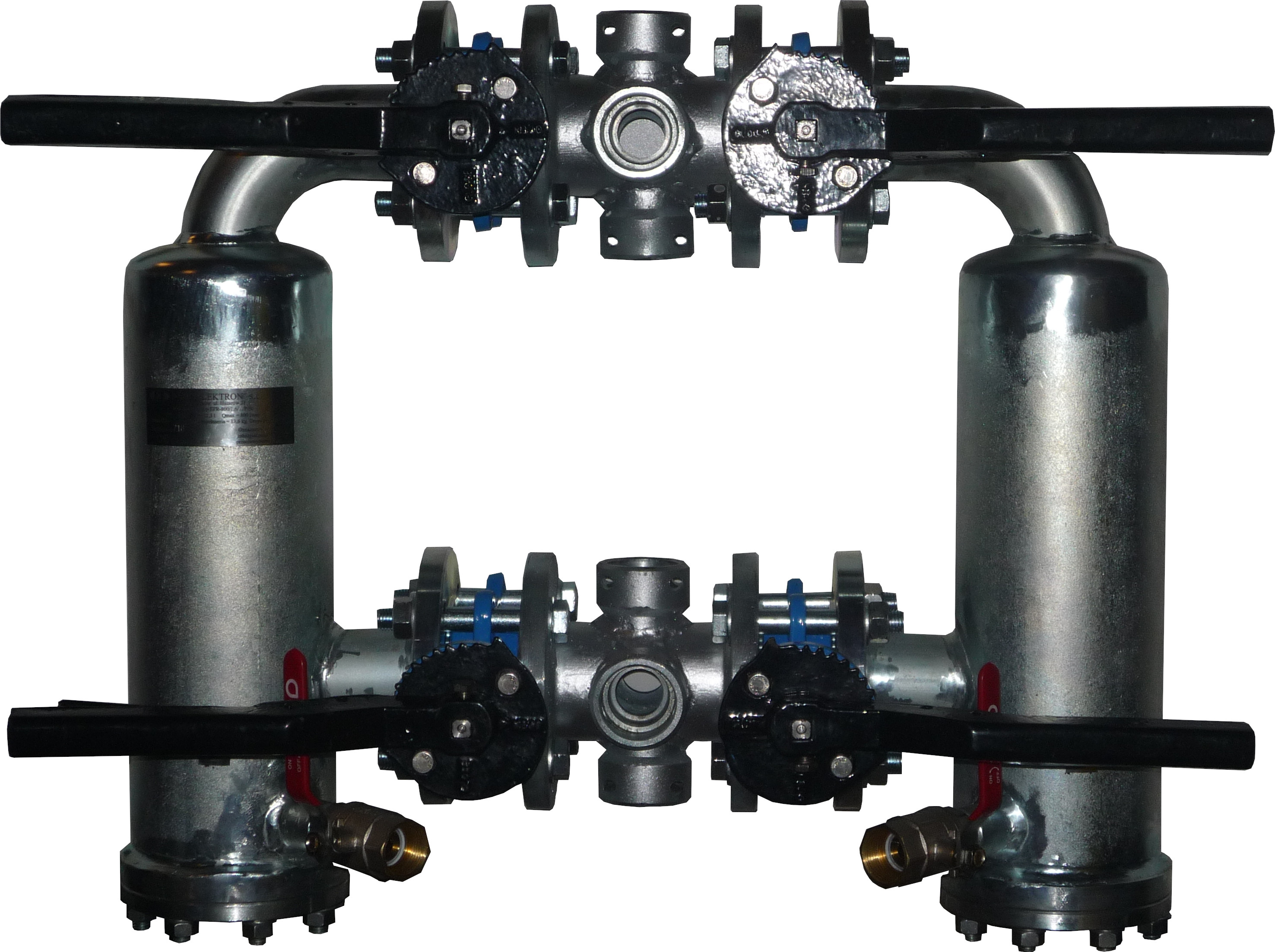 Niskociśnieniowy filtr rewersyjny wody przemysłowej typu EFR