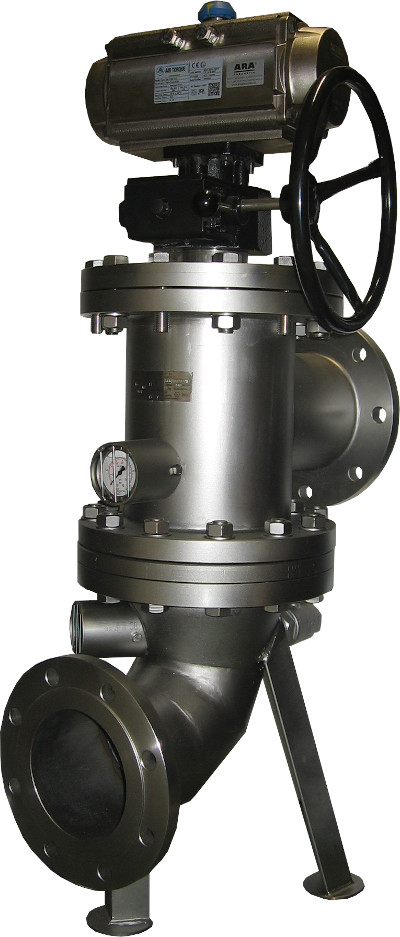 Automatyczny obrotowy filtr rewersyjny wody przemysłowej typu EFROA