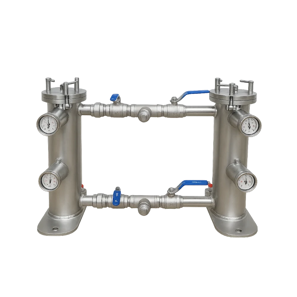 Filtr workowy podwójny